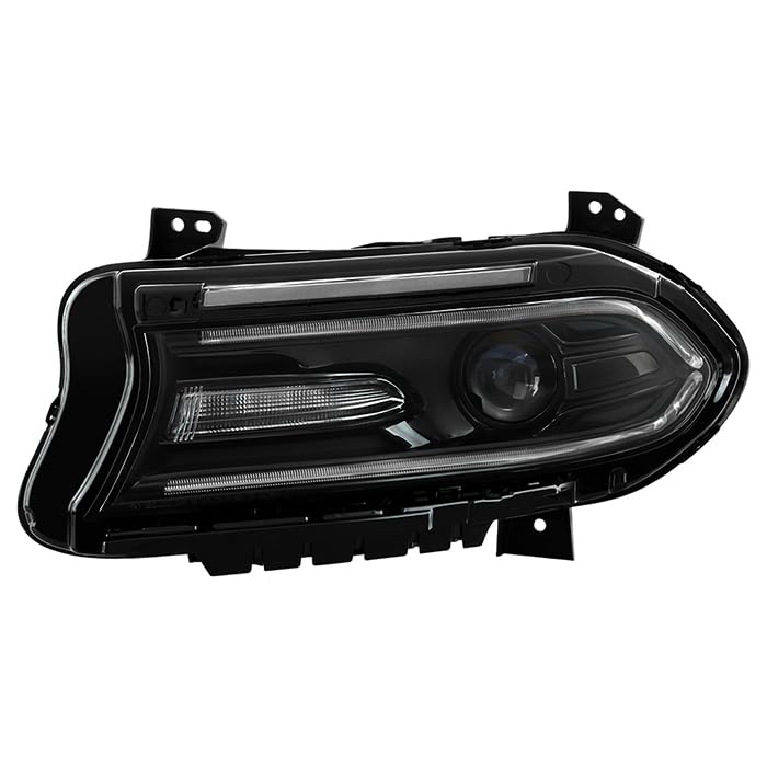 OE Style Xtune Halogen Headlight (HD-JH-DCH15-OE-BK-L) (POE)