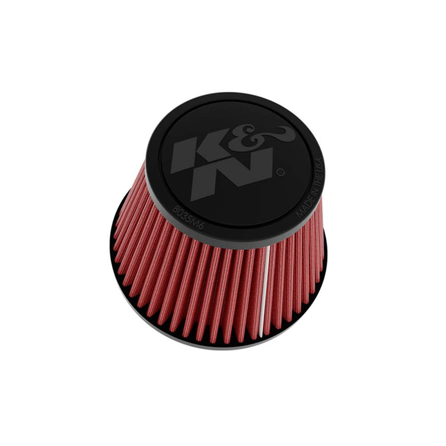 High-Flow K&N Original Lifetime Universal Clamp-On Air Filter: Performance, Premium, Washable: Flange Diameter: 3.5 In, Filter Height: 3.688 In, Flange Length: 1.375 In, Type: Round Straight, RU-9920