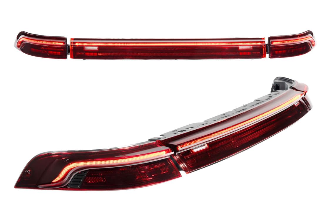 Morimoto XB LED Taillights Porsche 911 Fits 993 94-98, Plug and Play LED Taillight Assemblies (Smoked)