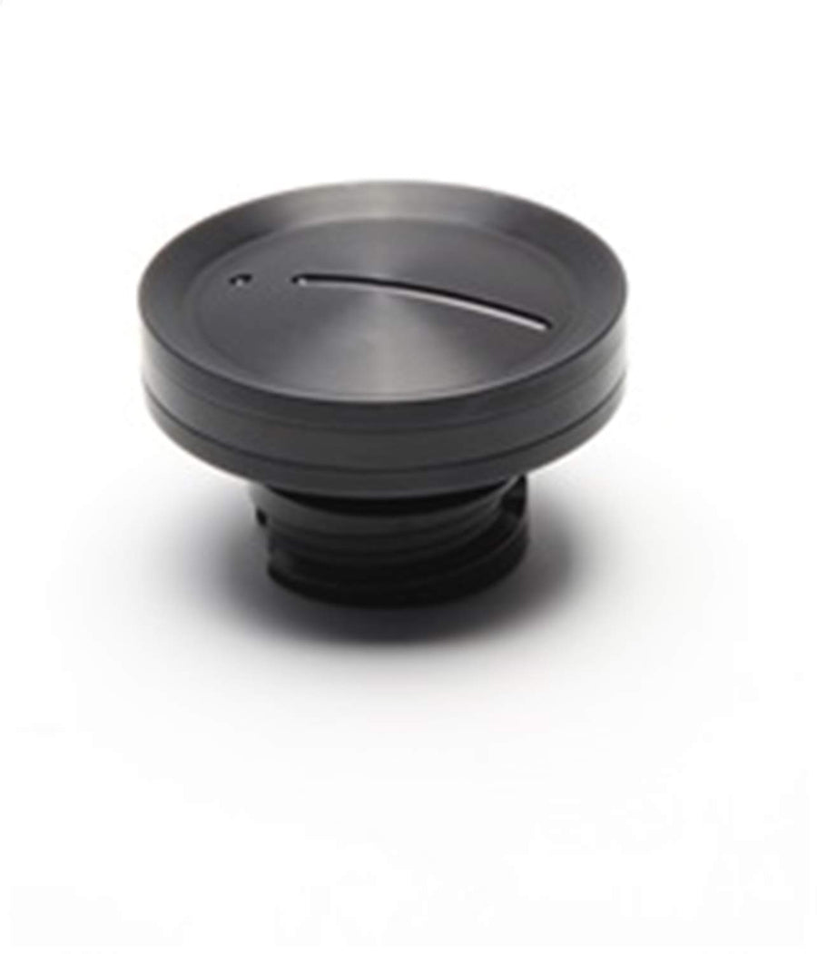 LS Engine Oil Cap Clayton Machine Works LSO-03-B; Modern; Billet Aluminum; Black Finish;