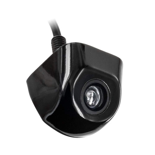 Above License Plate Backup Cam iBeam W/Gloss Black Metal Housing