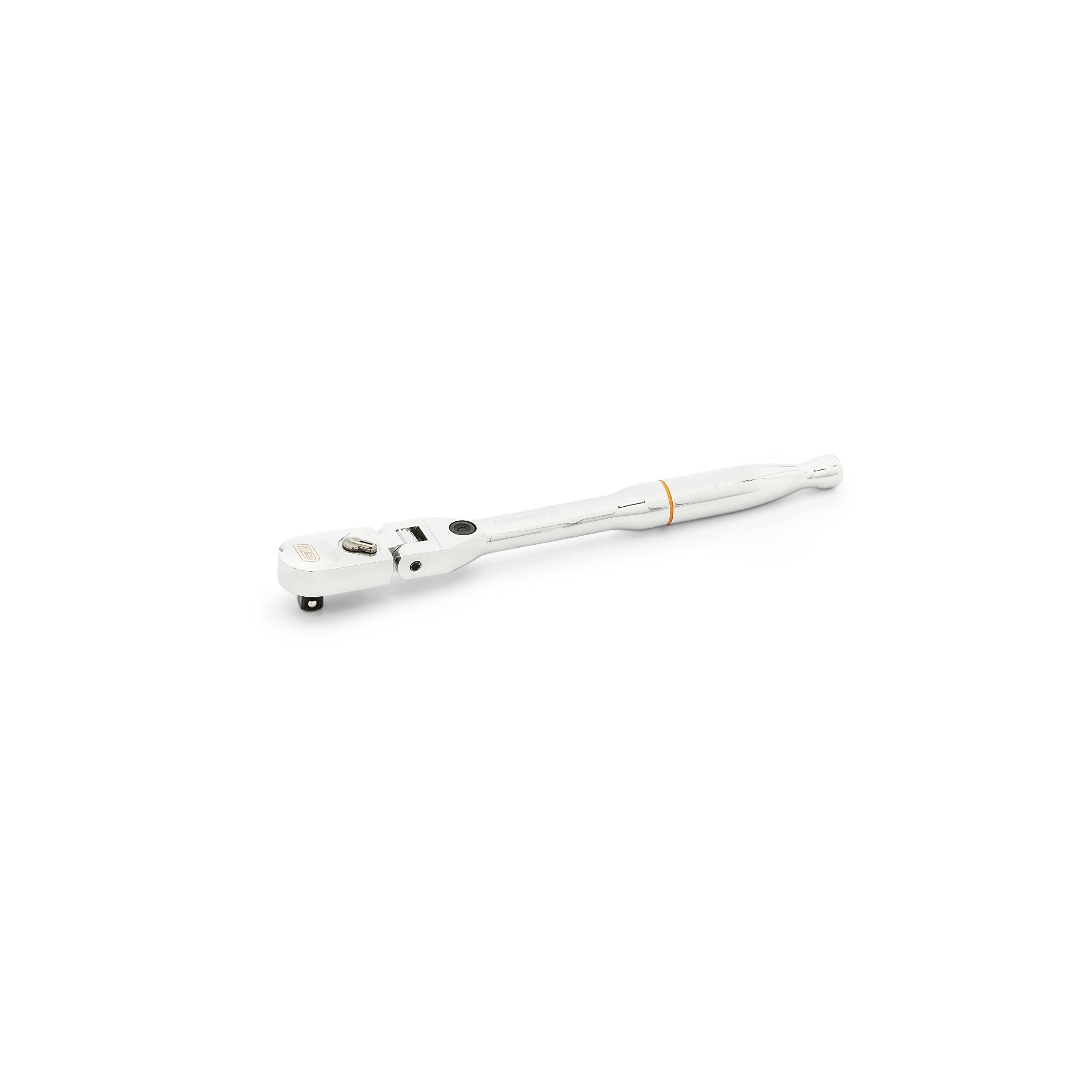 120XP GEARWRENCH 1/4" Drive Locking Flex Head Ratchet with Full Polish Grip - 81054