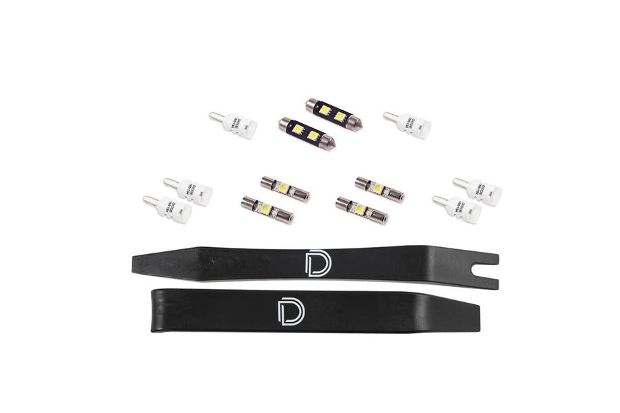 Diode Dynamics interior bulb pack LED compatible with Ford Mustang 1994-2004, Stage 1