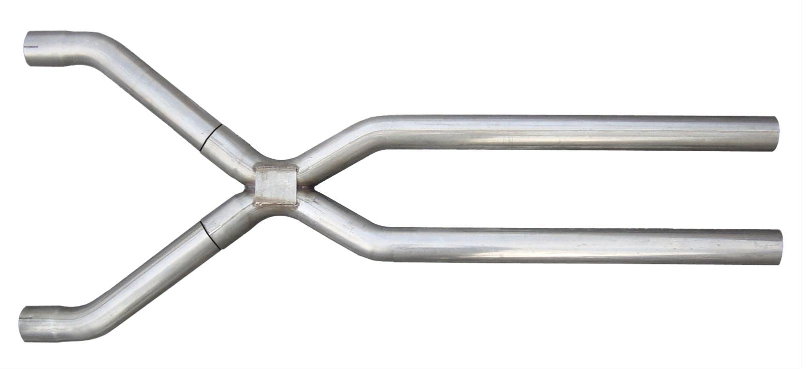 Pypes Exhaust 2-1/2" Diameter XVF10 Narrow Lower Legs Universal X-Pipe 409 Stainless Steel