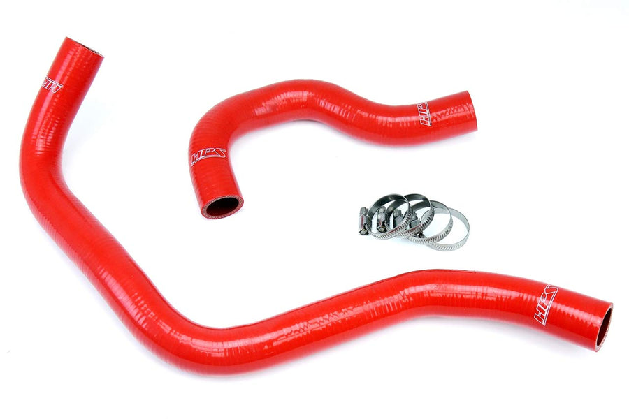 Red Silicone HPS 57-1002-RED Radiator Coolant Hose Kit