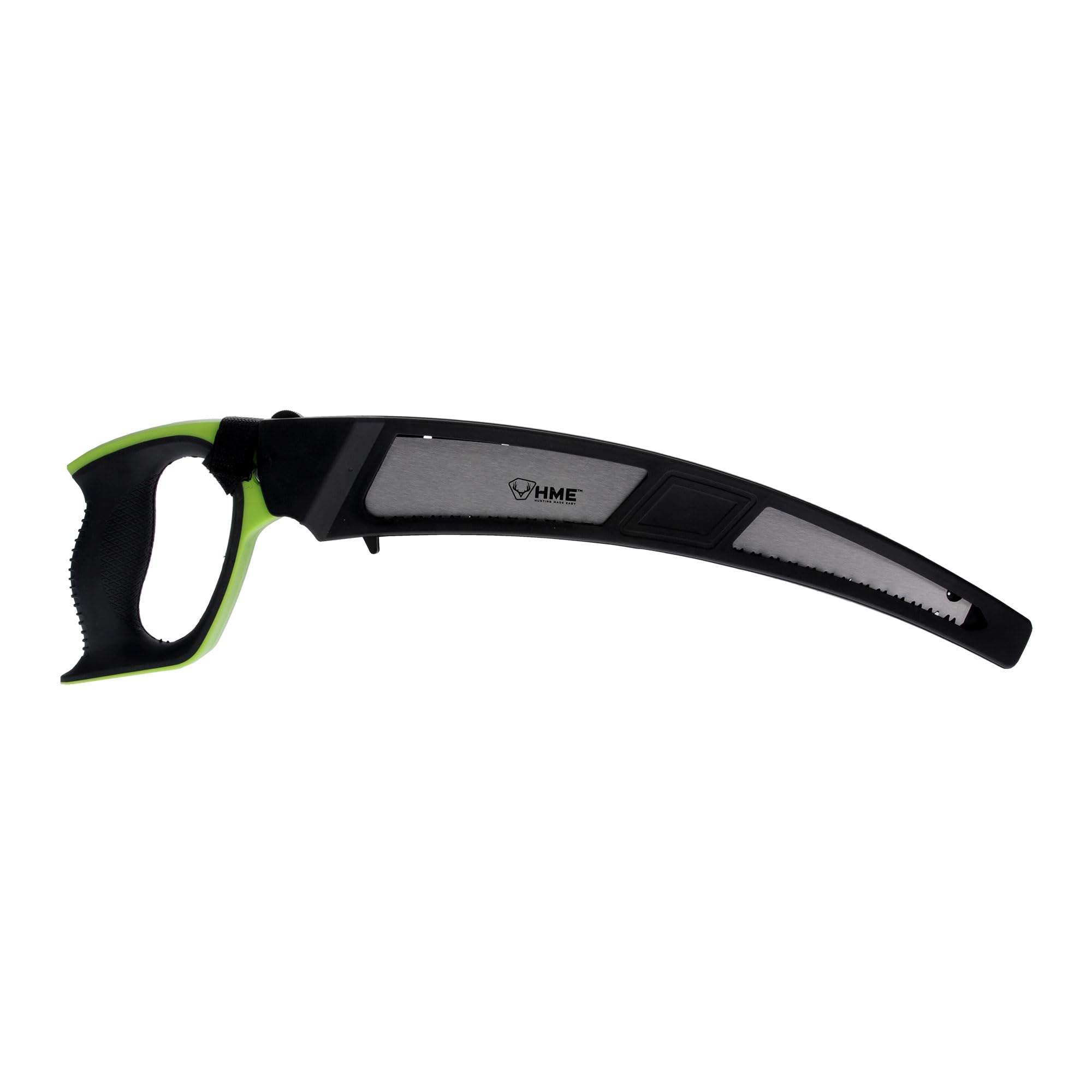12" Curved Steel Blade HME Hand Saw with Scabbard for Hunting, Camping, Backpacking, Gardening, Pruning