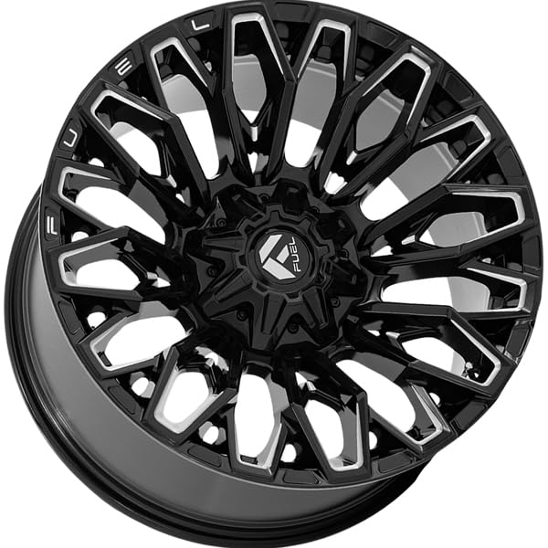FUEL OFF-ROAD 22X10 FC865 STRIKE 8X170 4.79-18mm GLOSS BLACK MILLED - FC865BE22108718N