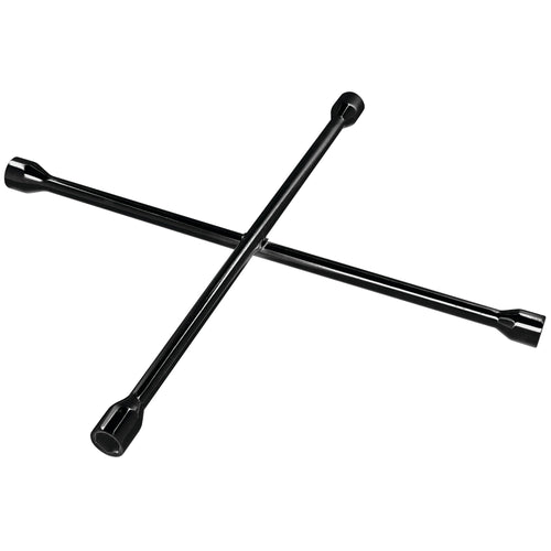 20-Inch Performance Tool W1 Silver SAE/Metric 4-Way Cross Lug Wrench