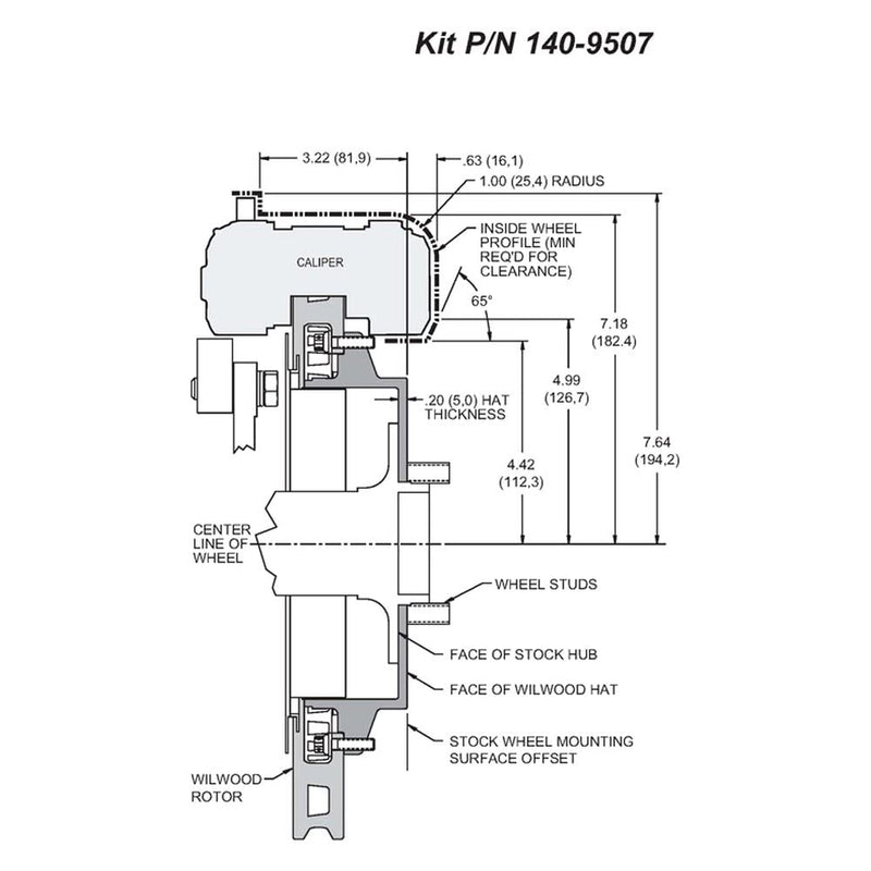 Rear DPR-DS Kit,13.00"