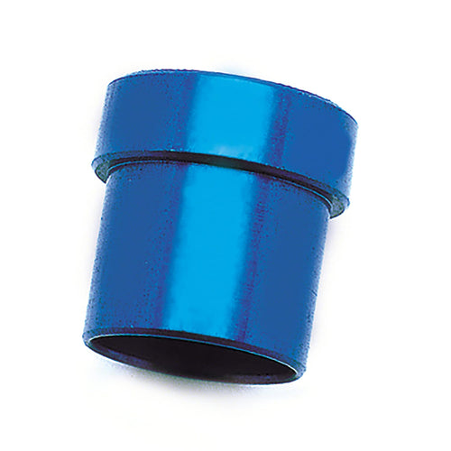 Tube End Fitting SpeedFX Sleeve 561019, Tube Sleeve, 10AN, Anodized, Blue, Aluminum, Set Of 2