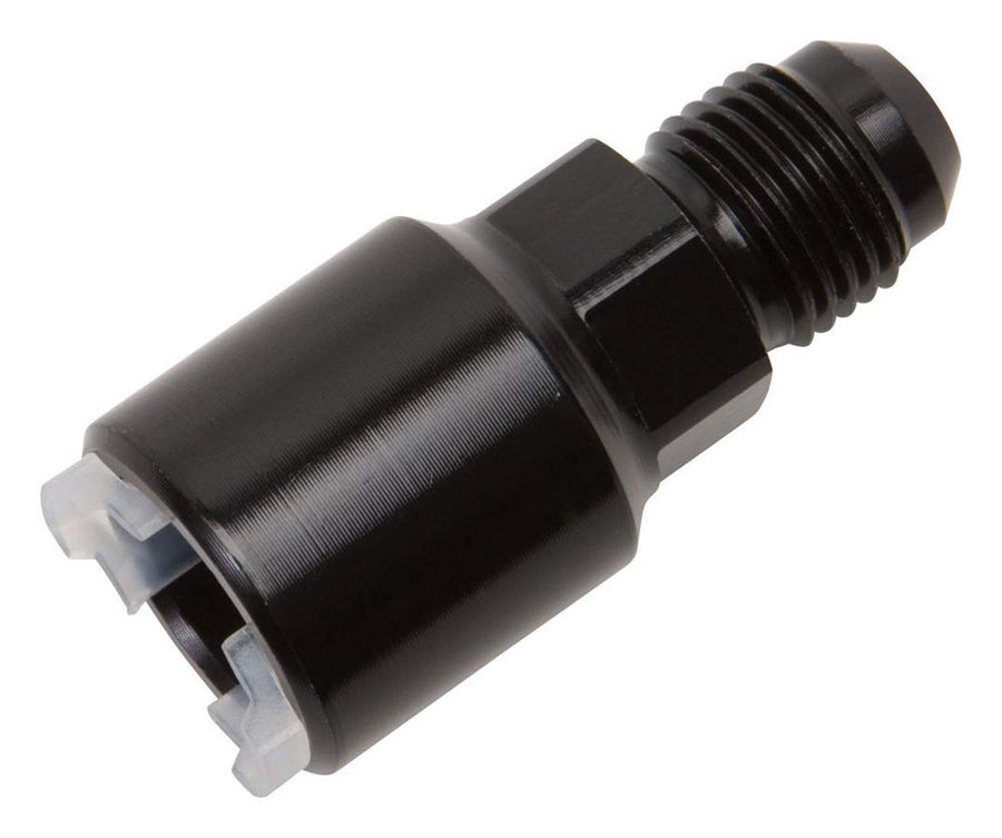 640853 Russell -6 AN Male to 3/8" SAE Quick-Disconnect Female Push-On EFI Fitting, 1 Count (Pack of 1)