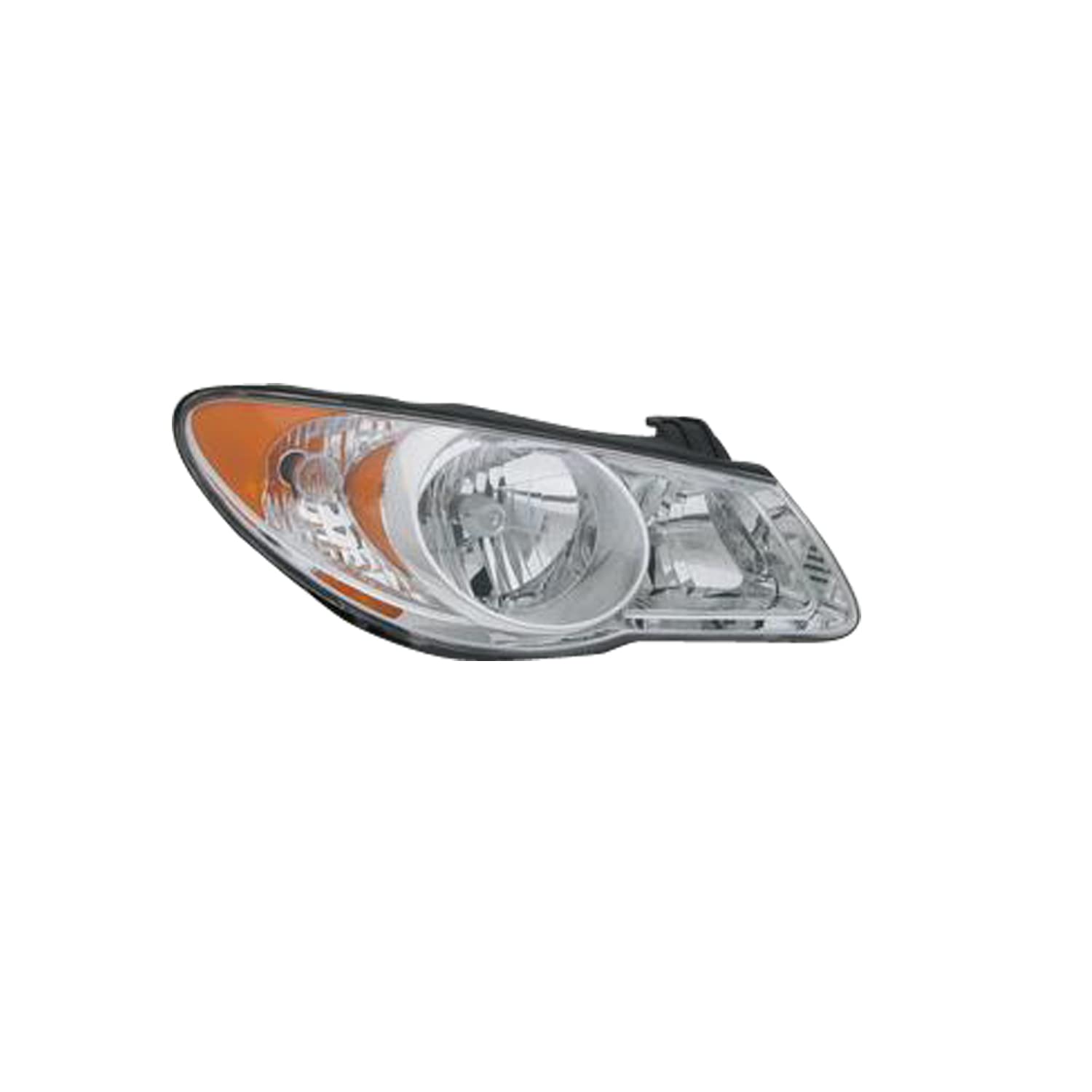 Right TYC Headlight Assembly Compatible with 2007-2009 Hyundai Elantra