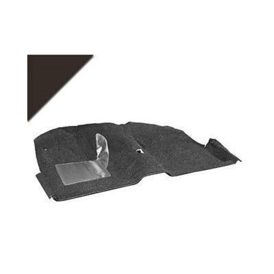 Scott Drake Black Molded Carpet Kit CAR65-CV-BK for Ford Mustang Convertible