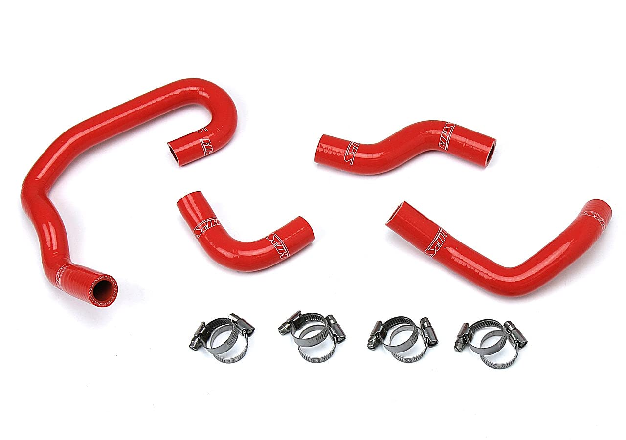 Red Silicone Heater Hose Kit HPS 57-1323H-RED-1 (Coolant)