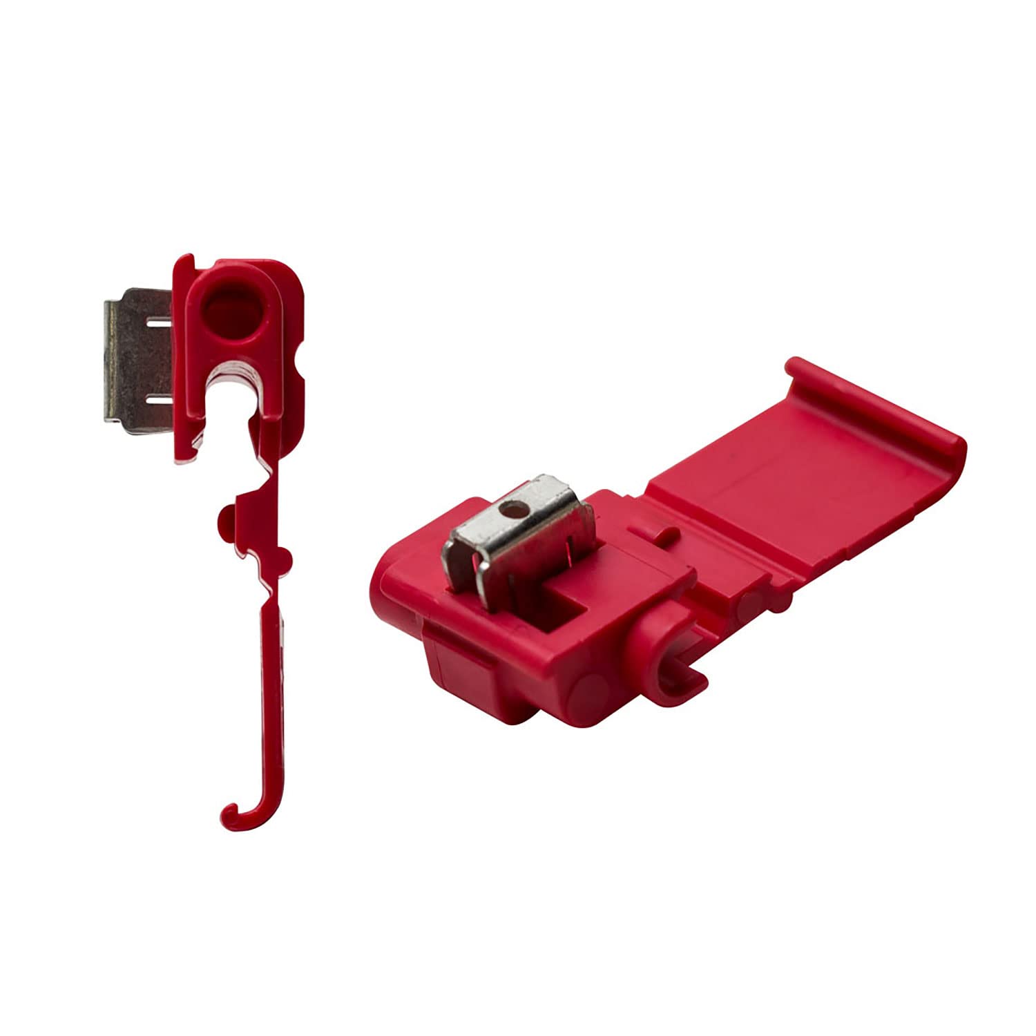 3M Red Scotch Lok Install Bay 22/18 Gauge Double Bladed - Package of 100
