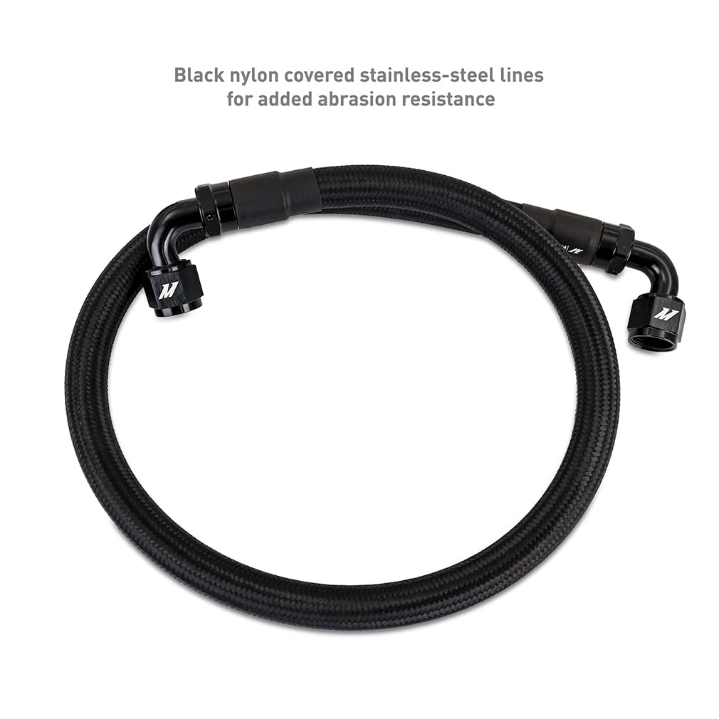 Mishimoto Oil Cooler, Black Cooler Compatible with Subaru BRZ/Toyota GR86 2022+, Non-Thermostatic