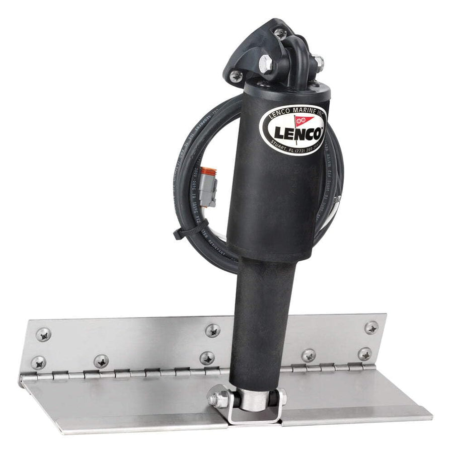 New Limited Space Trim Tab Kit lenco 15052-101 4" x 12" Finish Standard Finish 12V