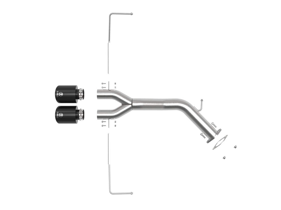 Takeda aFe Power 49-37012-B Axle-Back Exhaust System