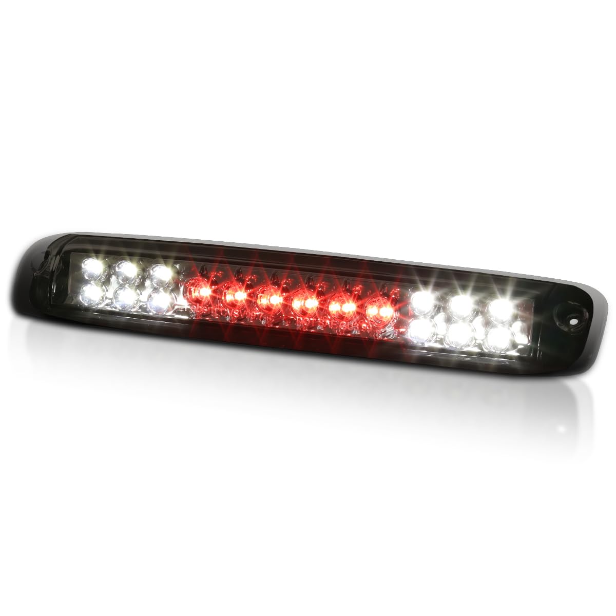 Smoke LED SPEC-D TUNING Third 3rd Brake Light Center Lamp Compatible with 1999-2006 Chevy Silverado GMC Sierra 1500 2500 3500