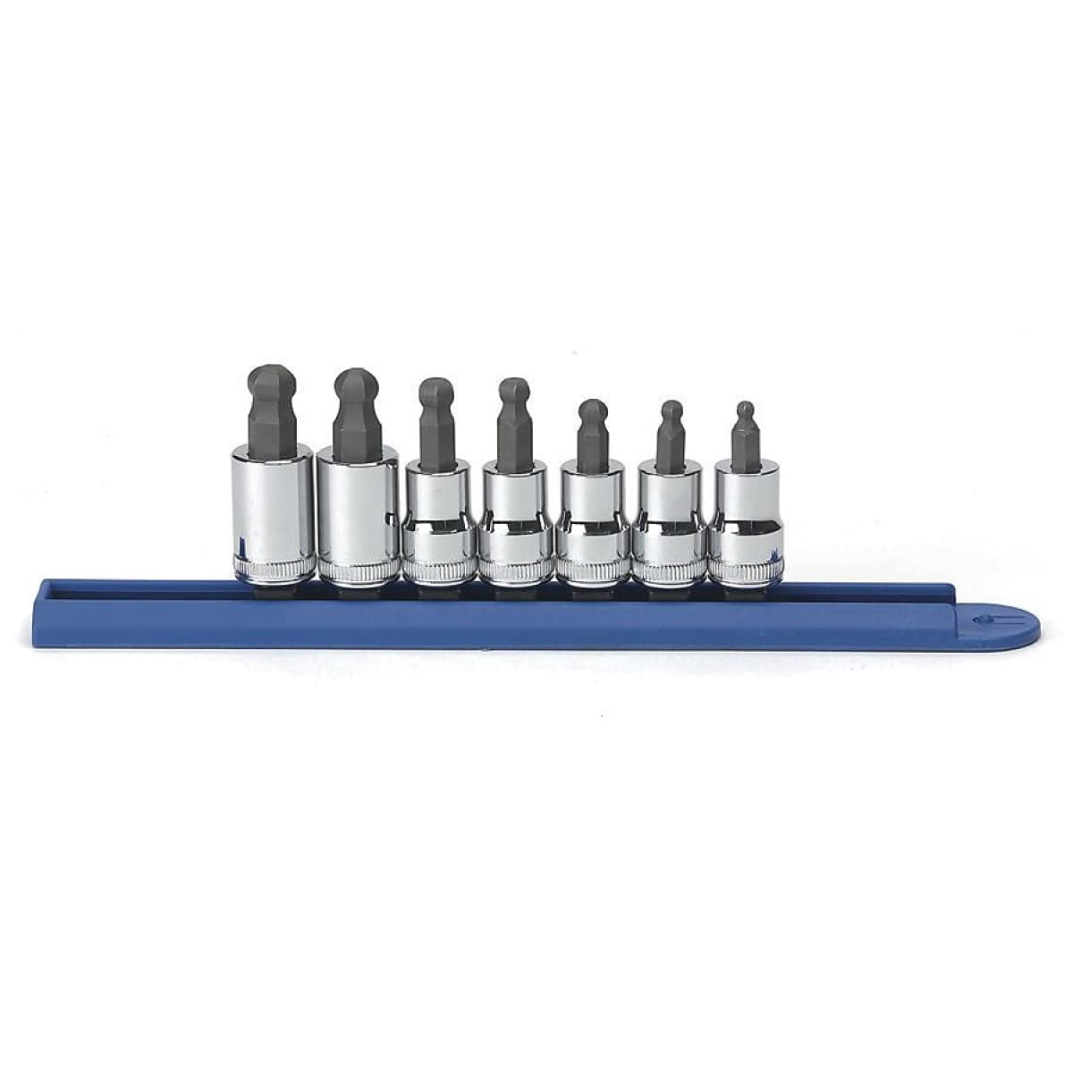 7 Pc. GEARWRENCH 3/8" Drive Ball End Hex Bit Socket Set, Metric - 80587