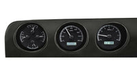 Dakota Digital VHX Analog Gauge System Black Alloy White Backlighting Compatible with 1968 Oldsmobile Cutlass, F-85 and 444 VHX-68O-CUT-K-W