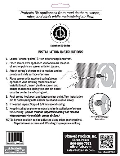 Bug Stopper Ultra-Fab (Suburban Furnaces) (53-945140)