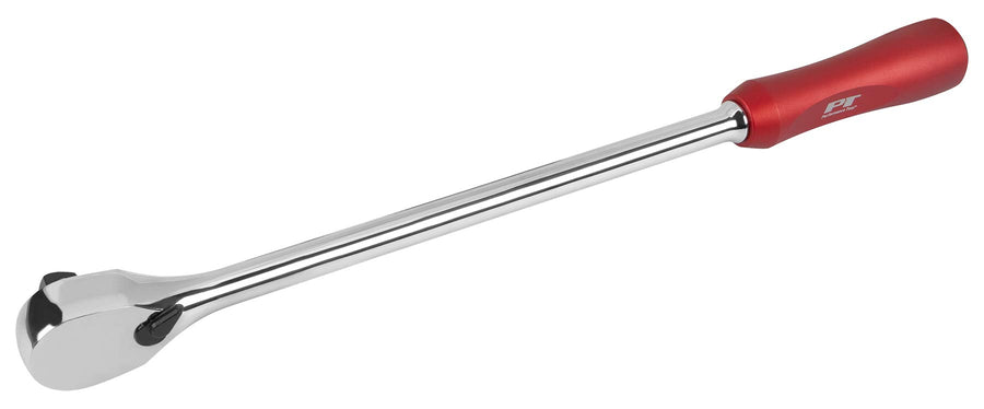 W32131 Performance Tool Oversized Aluminum Handle Chrome Vanadium Alloy Steel Ratchet with 90 Gear Teeth for Precise 4 Degree Sweep