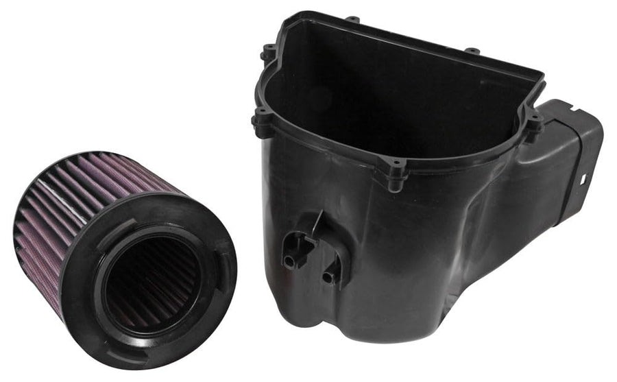 Cold Air Intake Kit K&N: Increase Acceleration & Engine Growl, Guaranteed to Increase Horsepower up to 4HP: Compatible 1.2L, L4, 2009-2015 AUDI/SKODA/SEAT/VOLKSWAGEN (Fabia, Rapid, Roomster), 57S-9505