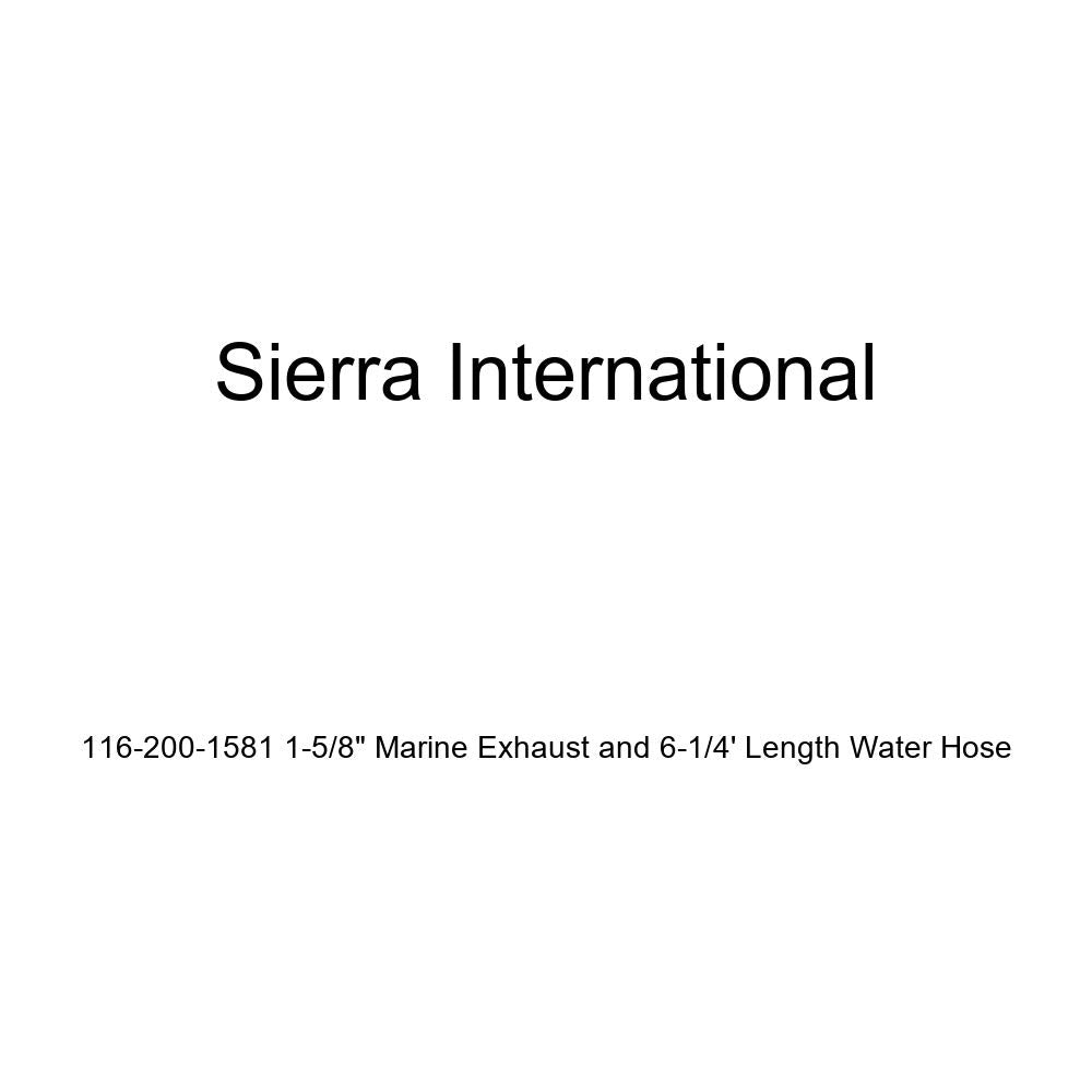 1-5/8" Marine Exhaust Sierra International and 6-1/4' Length Water Hose