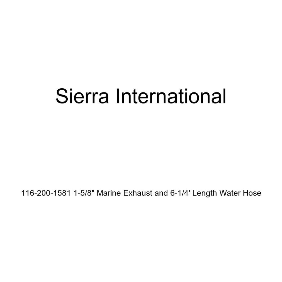 1-5/8" Marine Exhaust Sierra International and 6-1/4' Length Water Hose