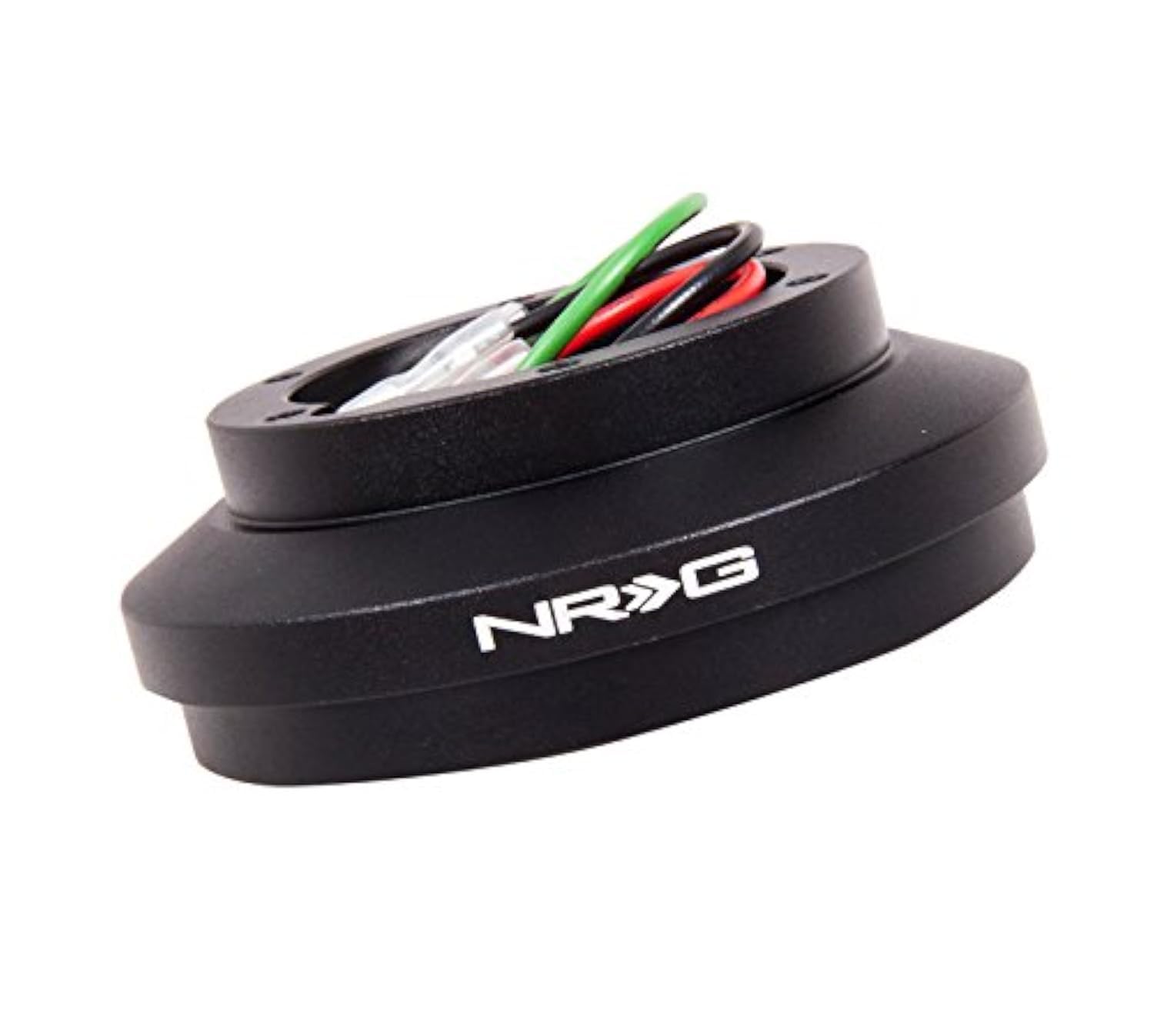NRG Innovations Steering Wheel NRG-SRK-174H Quick Release Short Hub Adapter, 6x70mm Bolt Pattern, Retain Horn & Turn Signals, Compatible With Ford Mustang 83-93/89-92 Ranger, Black Body
