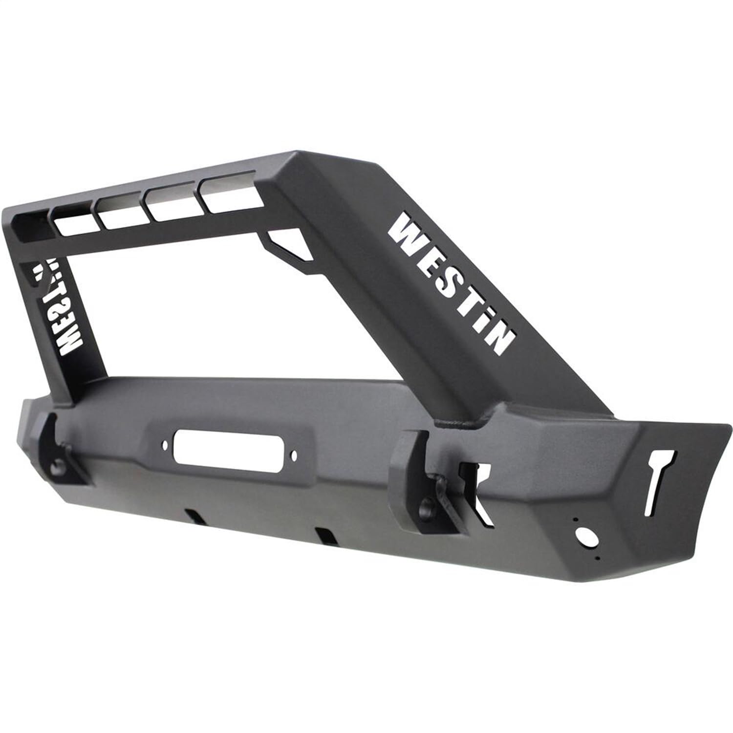 WJ2 Stubby Front Bumper Westin with LED Light Bar Mount fits 2018-2026 Wrangler JL 2020-2025 Gladiator