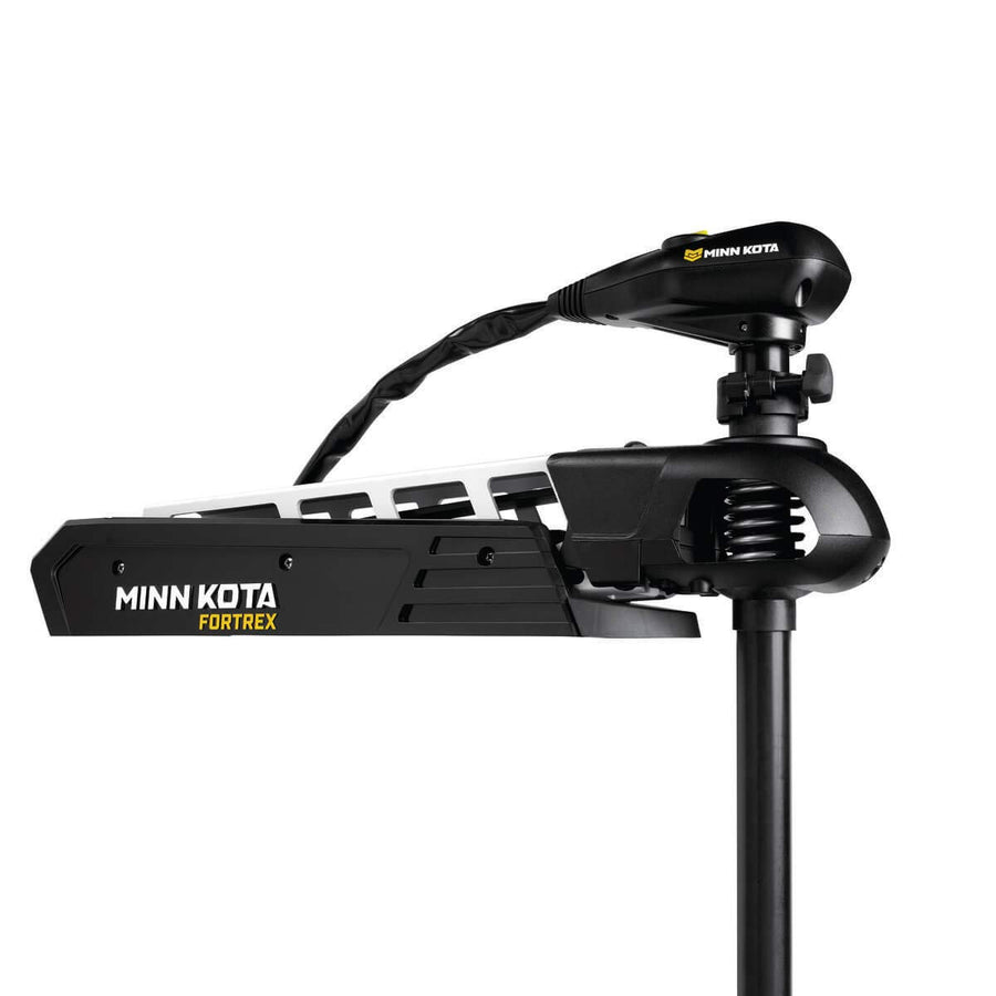 Minn Kota Bow-Mount Fortrex Electric Trolling Motor with Dual Spectrum Chirp Sonar – 112 Lb. Thrust, 45 in. Shaft, Freshwater