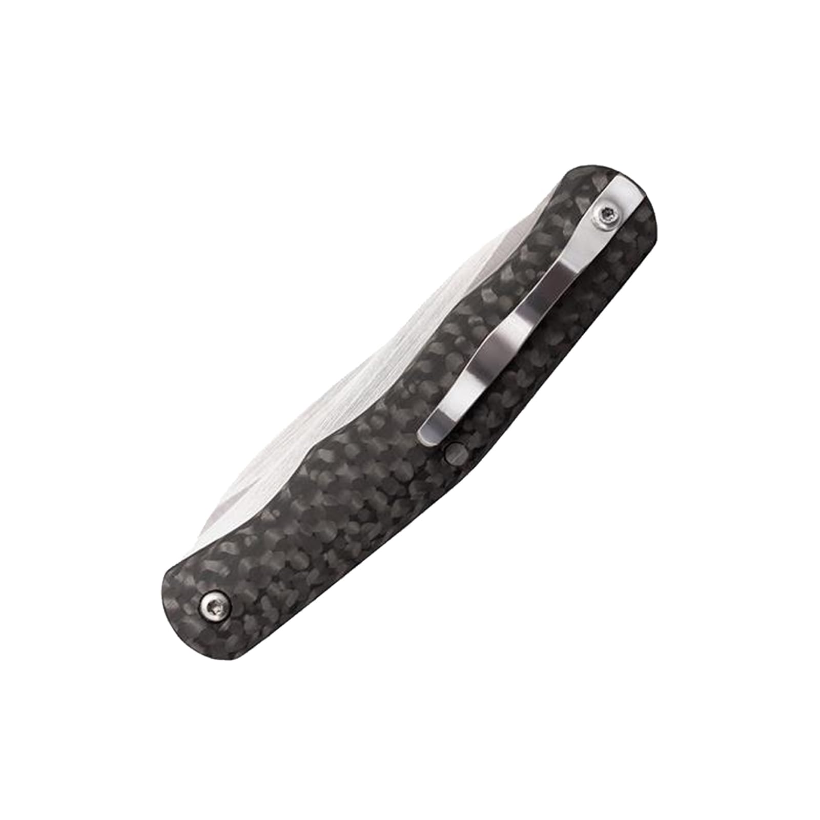 Lucky COLD STEEL Twin 2.625" S35VN Blades 3.25" Carbon Fiber Handle Everyday Carry Compact Pocket Folding Knife w/Slip Joint Lock