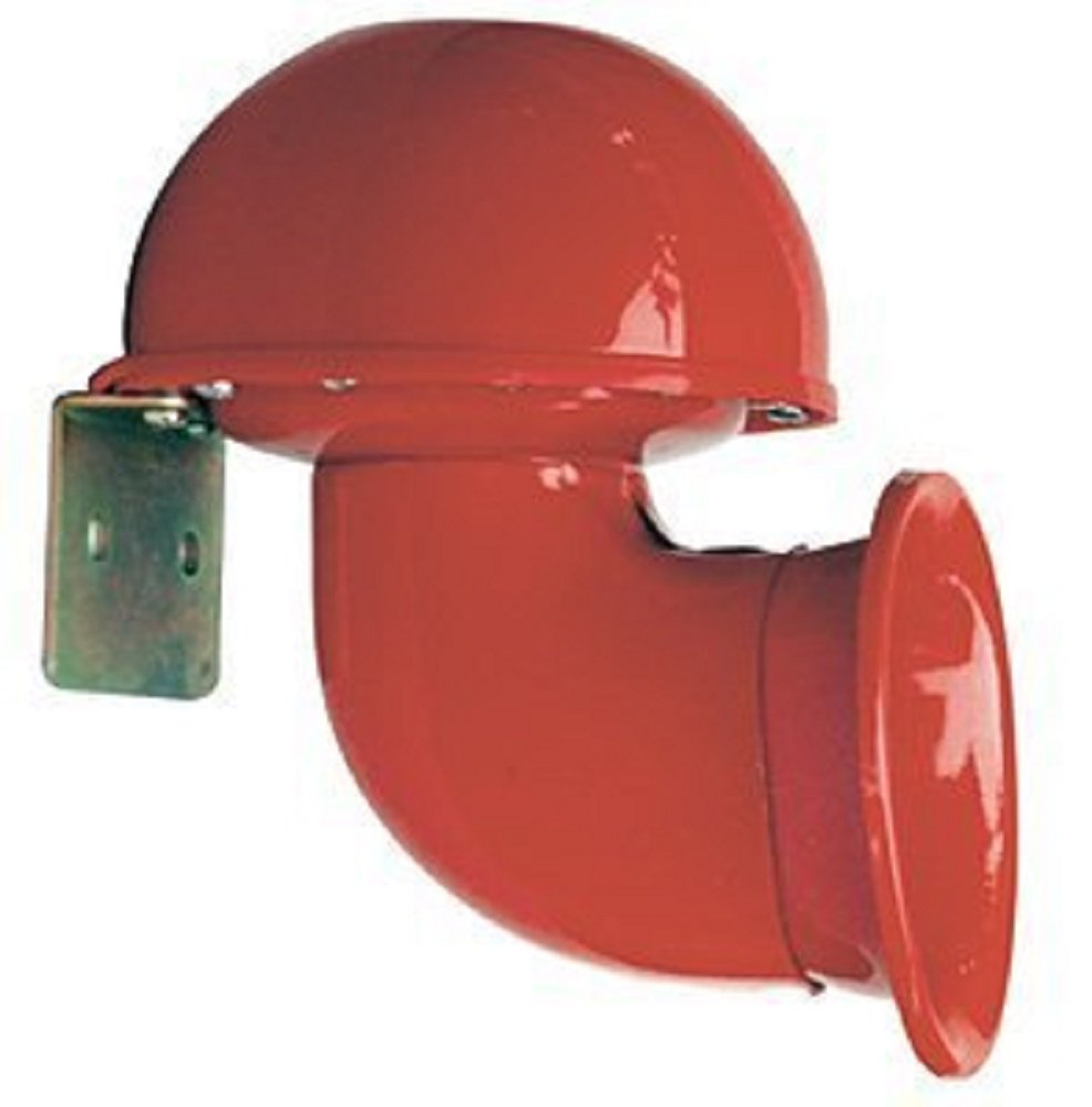 Bull Horn Wolo (340) - 12 Volt, Red