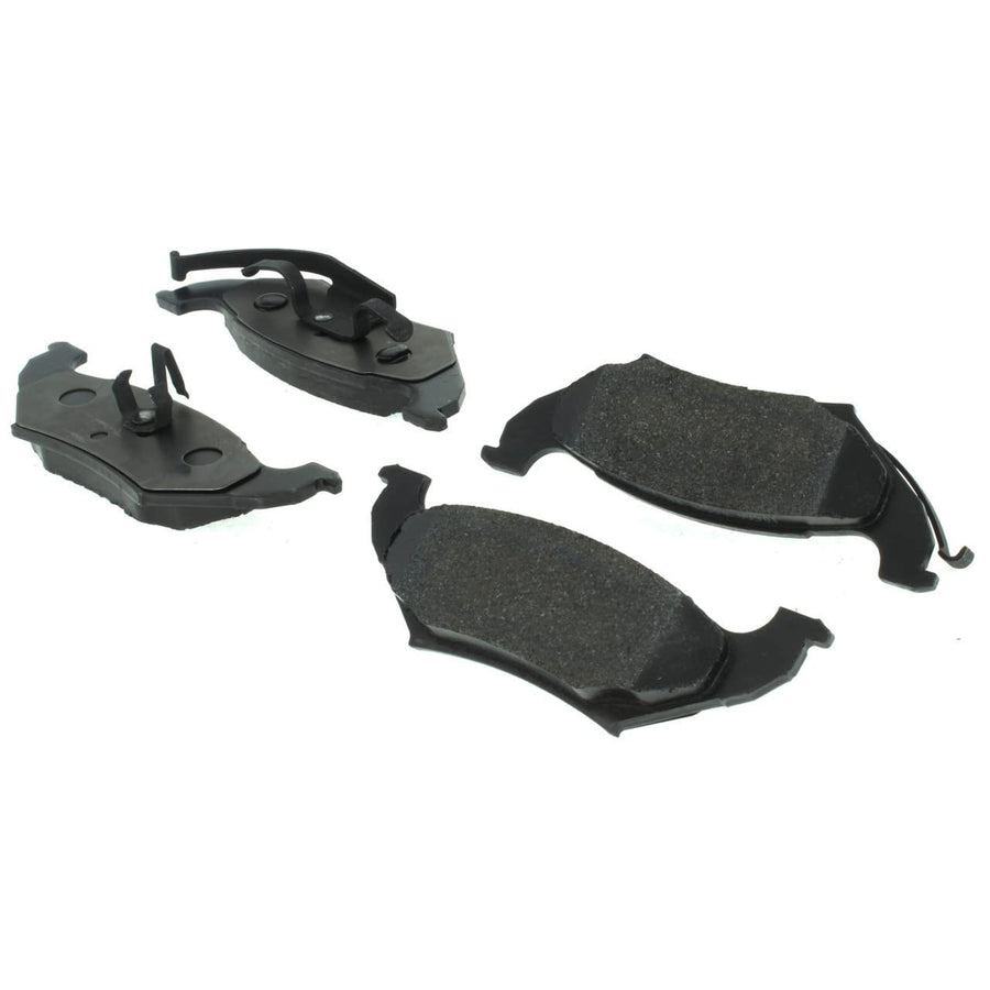 Posi Quiet Centric 106.06620 Extended Wear Brake Pads with Shims and Hardware