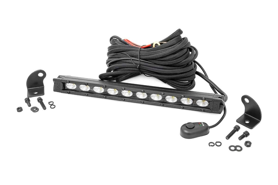 10" Rough Country Black Series Slimline CREE LED Light Bar - 70411ABL