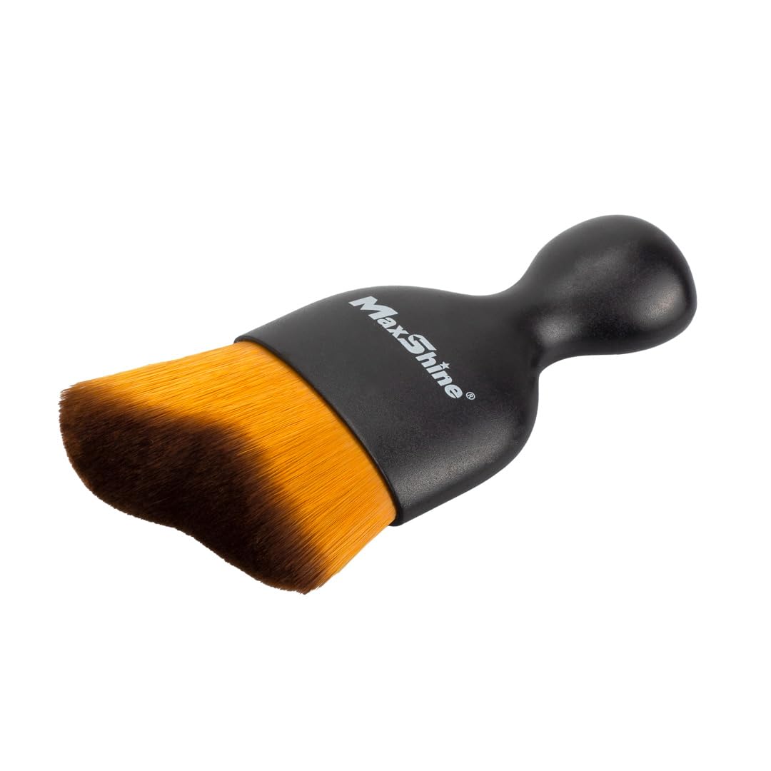 Maxshine Ultra Soft Small Universal Handled Brush – Super Soft Bristles – Professional Detailing Brush for Interior, Exterior, Leather Seats, Engine Bay & Wheels – Premium Car Care Tool