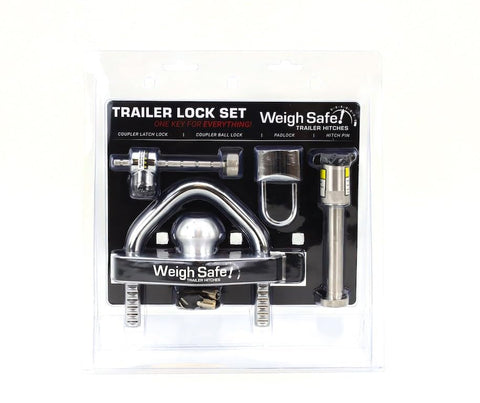 Universal Weigh Safe Trailer Lock Kit (4 Pc.) Keyed Alike