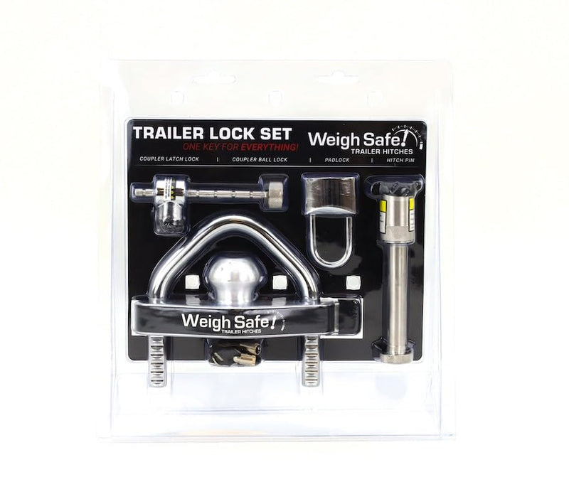 Universal Weigh Safe Trailer Lock Kit (4 Pc.) Keyed Alike