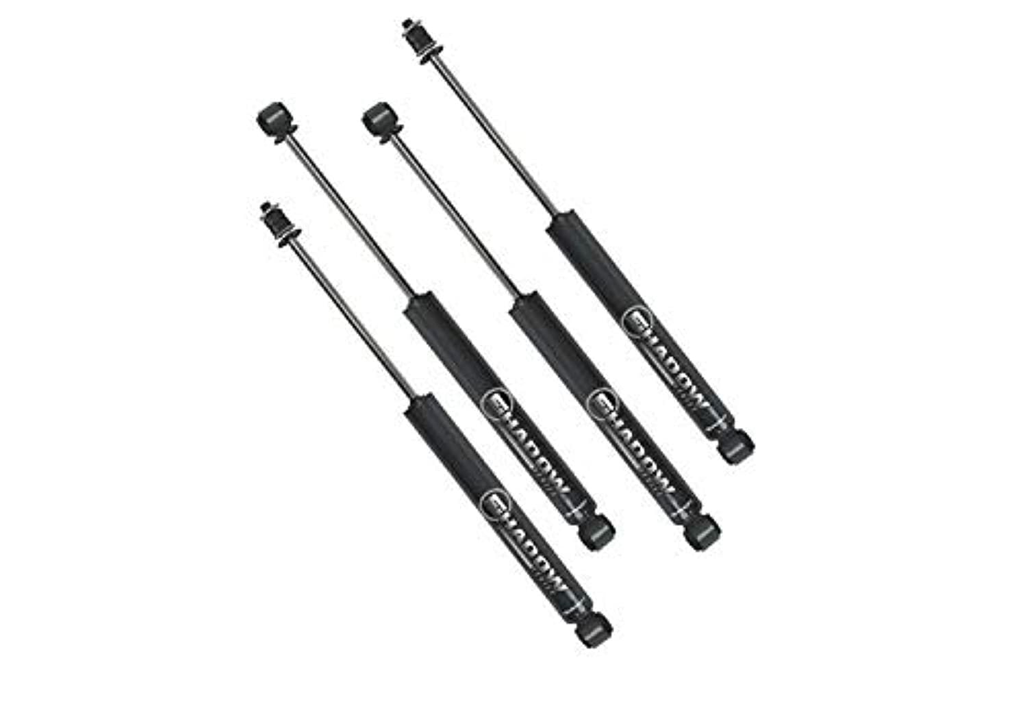 Superlift Suspension Lift Kit Shock Box for Ford F-250/F-350 RealTruck | Front & Rear Shadow Series Shocks | 84018 | Fits 2005-2016 Ford F-250 / F-350 Super Duty 4WD 6-8" Lift