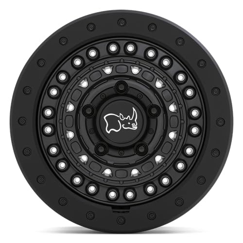 Hard Black Rhino Alloys BARRICADE 17X8.5 6X4.5 4.75 0mm GUN BLACK W/BLACK ROCK GUARD - 1785BCD006114G76
