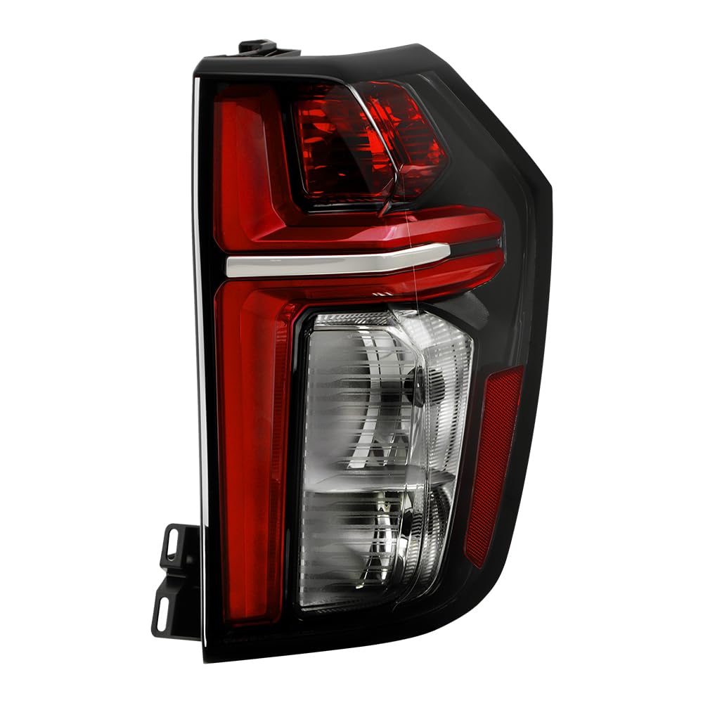 Chevy Suburban/Tahoe Spyder (POE) 21-23 LED Tail Light (Parking LED Brake Signal Backup Halogen Bulb) - OE Right