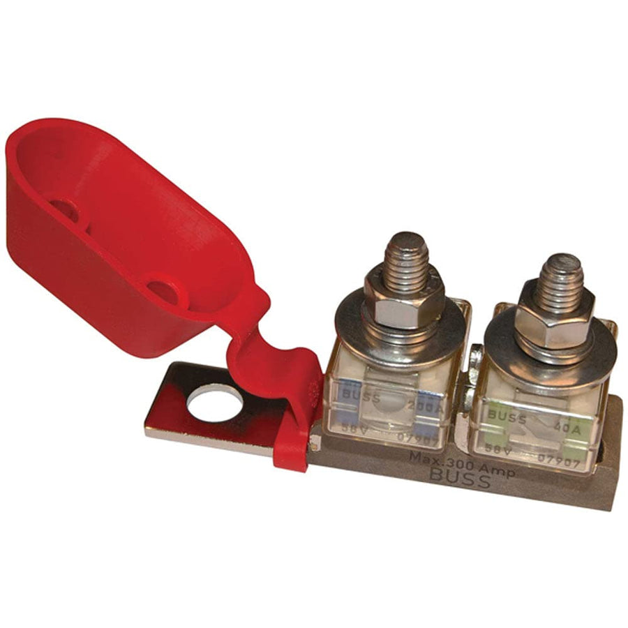 Blue Sea 2151 Blue Sea Systems Terminal Fuse Block - 3/8" Mounting Hole - 2 Terminal Studs
