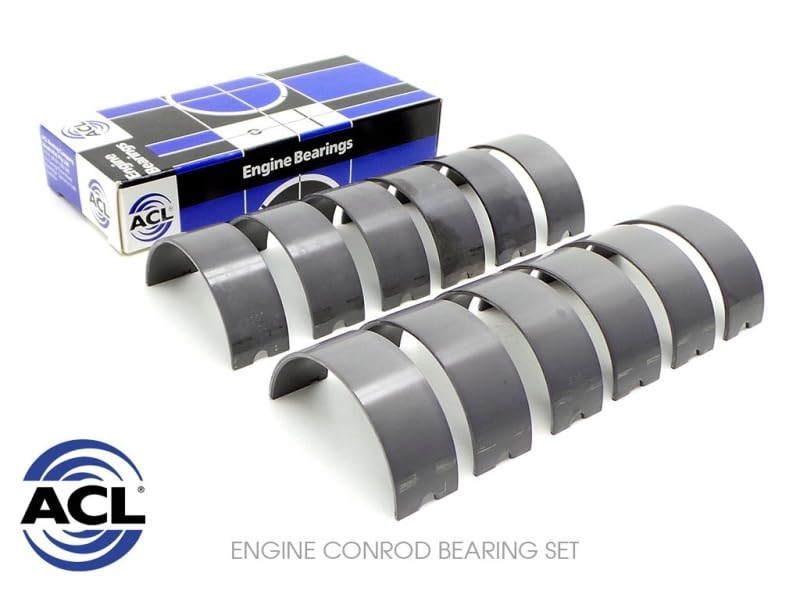 1967-2007 Chevy V8 305/350/400 ACL .20mm Oversized Trimetal Rod Bearing Set (8B663P-20)