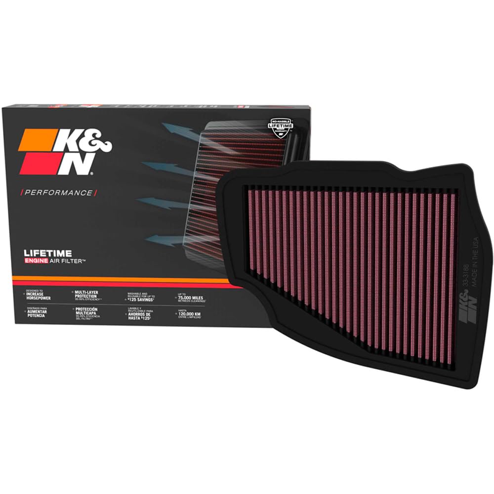 K&N Custom Racing Assembly SDR-6 Dia K&N 1-3/4in H