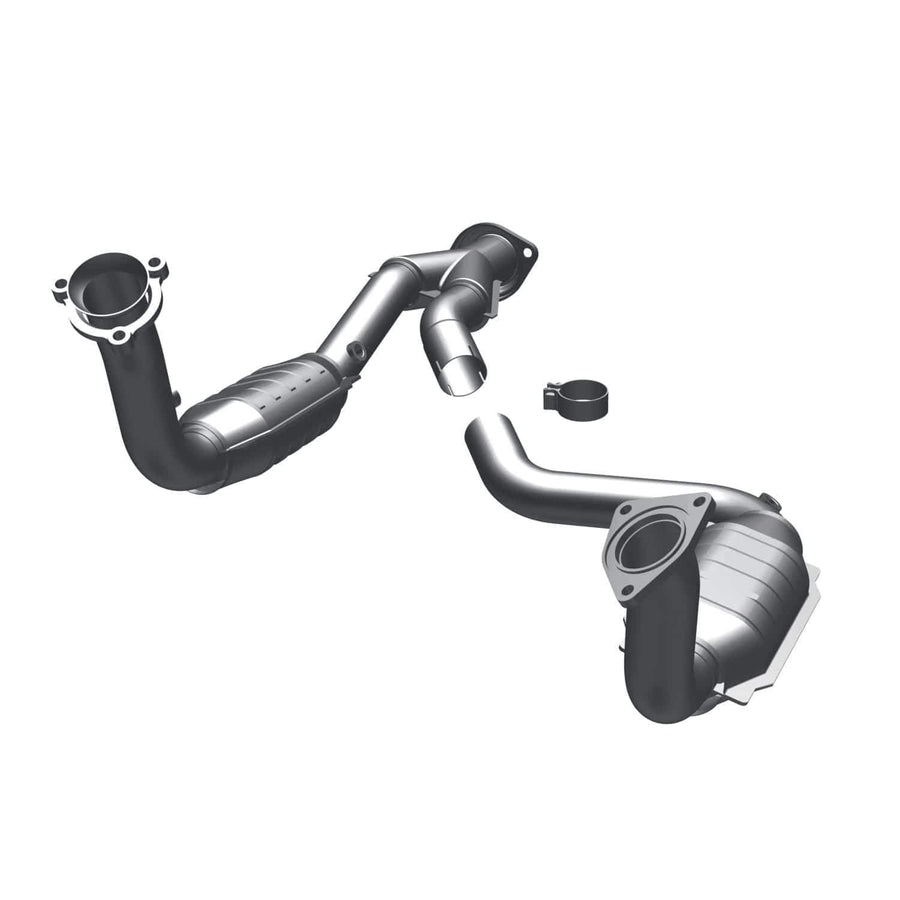 Large MagnaFlow Stainless Steel Direct Fit Catalytic Converter 93380