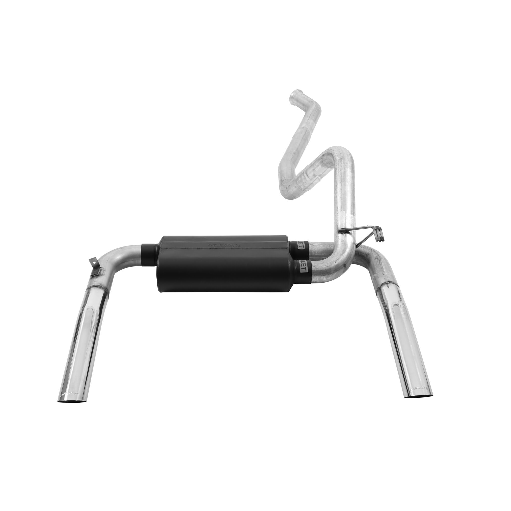 American Thunder Flowmaster 17233 Cat-Back Exhaust Kit 3 Inch Aluminized Steel Polished 304 Stainless Tips Compatible with 1986-1991 Chevy Camaro Pontiac Firebird V8 3 inch Flanged Converter