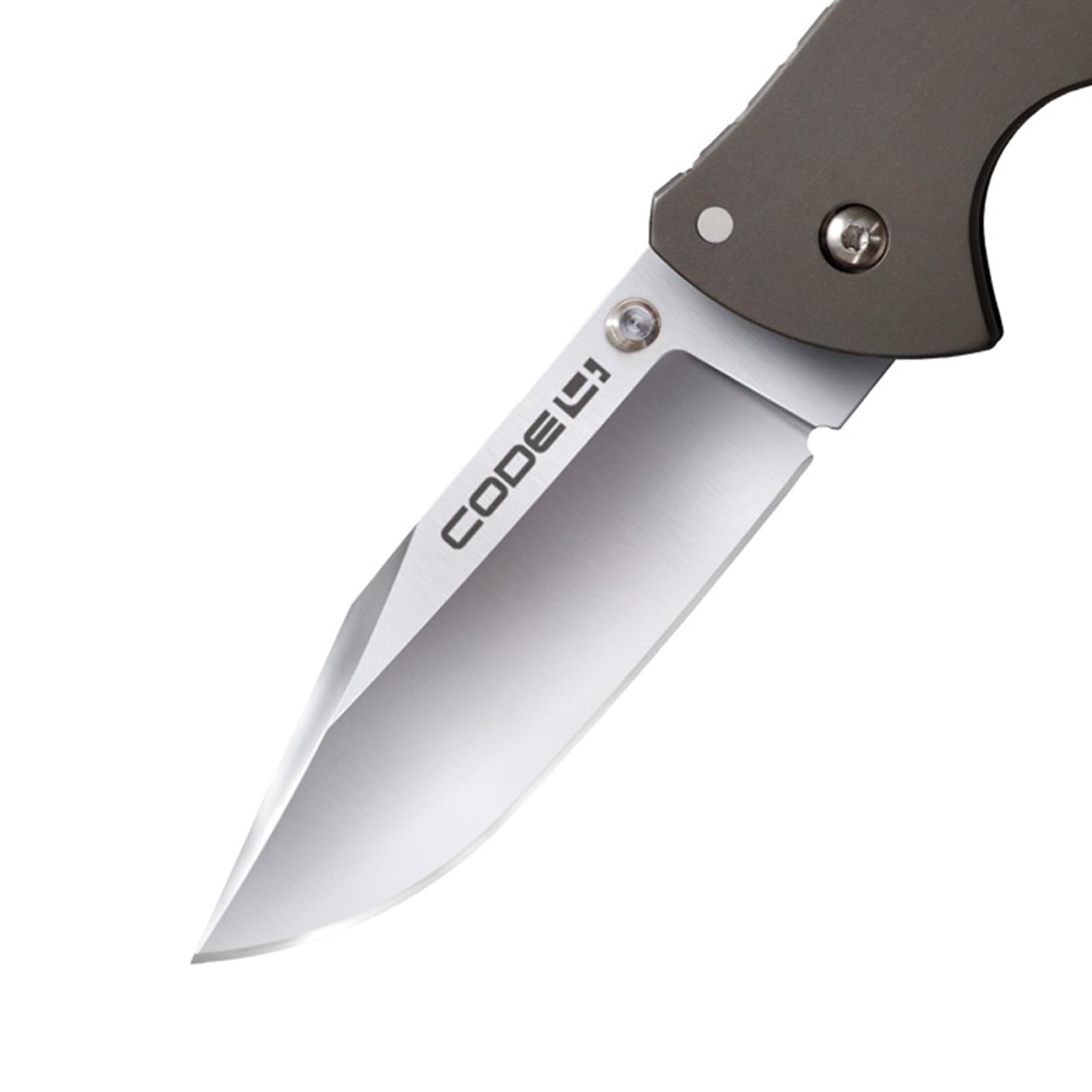 Cold Steel 3.5" Code 4 S35VN Razor-Sharp Clip Point Blade 5" 6061 Aluminum Handle Folding Knife w/Tri-Ad Lock, Boxed