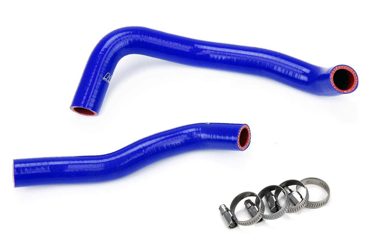 Blue HPS 57-1360-BLUE-1 Silicone Radiator Coolant Hose Kit